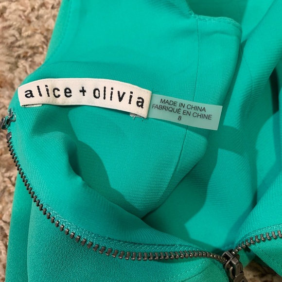 Alice and Olivia ruffled cropped top - Picture 3 of 5